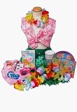 Making Believe 60005-45203-45204-60004-19261-8 Aloha Luau Party Set- 8 guests
