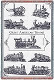 Great American Train - 69 x 48 Blanket/Throw