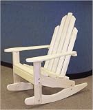 Junior Rocking Chair - Satin White, by Prairie Leisure