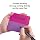 Avery Removable Label Pad, 2 x 4 Inches, Assorted Neon, 80 Labels (22021)