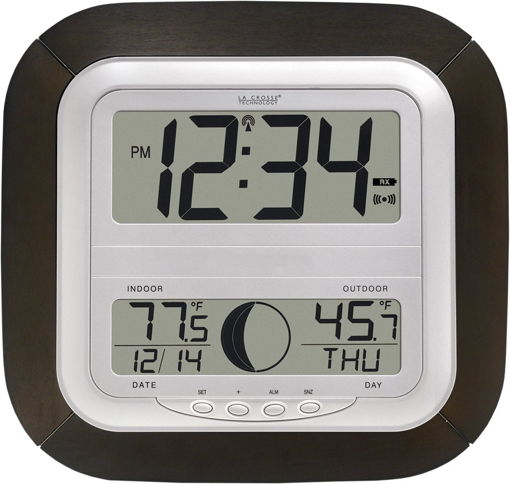 Купить La Crosse Technology WS8418UIT Atomic Digital Wall Clock with