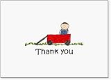 Wagon Boy Baby Stationery
