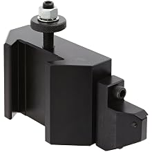 Dorian Tool QITPN-881 Chromium Molybdenum Alloy Steel Quick Change OD and ID Threading Holder with External On Edge Insert Cartridge for QITP35N Quadra Indexing Quick Change Tool Post, 1-3/4" Width, 2-1/2" Height