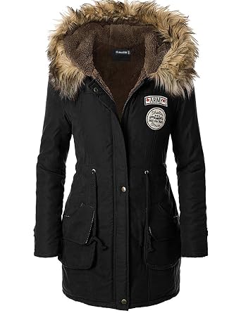 【クリックでお店のこの商品のページへ】(アイラブシア) iLoveSIA レディーズ コート ダウン ジャケット 防寒服 裏ボア : 服&ファッション小物通販 | Amazon.co.jp