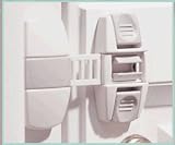 Adjustable Locking Strap-White