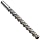 Alvord Polk 155-S-03 High-Speed Steel Taper Pin Reamer Set, Left Hand Helical Flute, Uncoated Finish, 11-Piece, #0 - #10 Taper Pin Sizes in Wood Case