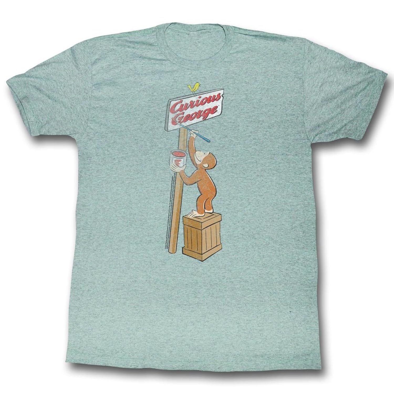 Curious Name Painting Men's TShirt Mint Green eBay