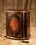 Hand Painted Jewelry Boxes - The Black Pearl by Accent Treasures