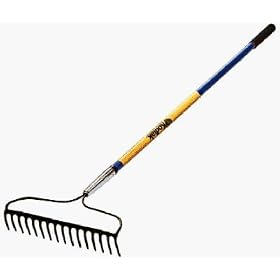 Ames True Temper Kodiak Forged Bow Rake 16 Tine with Fiberglass Handle #1876700 from Bow Rakes
