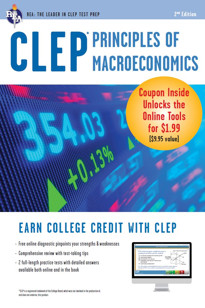 CLEP Principles of Macroeconomics with Online Practice Exams (CLEP ...