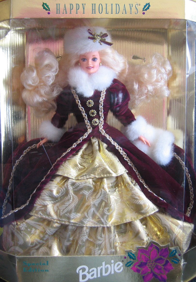 Купить Mattel Happy Holidays Barbie Christmas 1996 в интернет-магазине