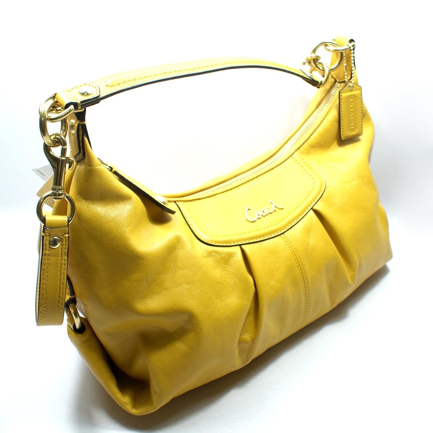 yellow coach hobo