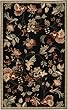 Surya FLO8907-264 Black Flor Collection Rug - 2ft 6in X 4ft