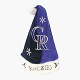 Colorado Rockies Santa Hat