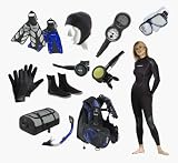 Genesis Women's Warm Water Ensemble With Wetsuit,Bag Plus