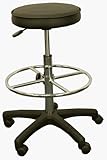 Multi Function Drafting Stool with Adjustable Foot Ring