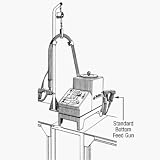 C.R. LAURENCE 2308007 CRL Hot Melt Technologies Standard Bottom Feed Gun