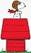 Snoopy WWI Ace Peanuts Charlie Brown Life-Size Cardboard Standup Standee Cutout Poster