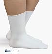 SmartKnit Seamless Socks for Adults - WIDE Crew - Stretches up to 23"