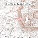 USGS Topographic Quadrangle Map - Recapture Pocket, Utah (Folded/Waterproof)