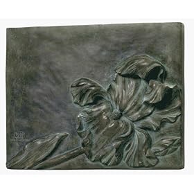 Hen-Feathers Majestic Antique Aegean Iris Study 86422WWDA by Hen-Feathers