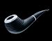 Porsche Design Tobacco Pipe Style# 909. A beautifully shaped, slightly bent, modern pipe with excellent smoking qualities that exhibit the unmistakable style of Porsche Design. A unique pipe sure to be popular. Made of the finest quality briar and supplied with an acrylic mouthpiece and 9mm abs. At Porsche Design, the desired objective centres on function. Rather than mere cosmetic styling, truly functional designs emerge as a result. This demanding approach involves four basic conditions: reducing the object to its essential function deriving a clear and linear shape using the most appropriate and advanced materials available to realise that shape combining the finest craft traditions with modern technology