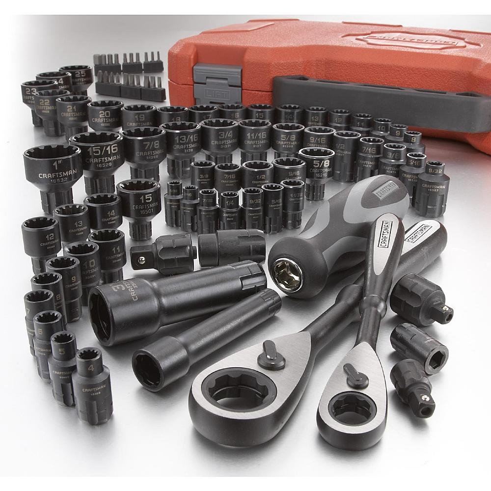  CRAFTSMAN 85PC Universal MAX AXESS Mechanics Tool Set (Inch/Metric