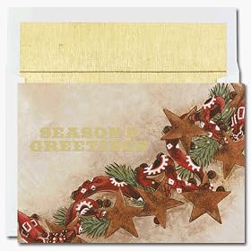 Bandanna & Stars - Boxed holiday Christmas Cards