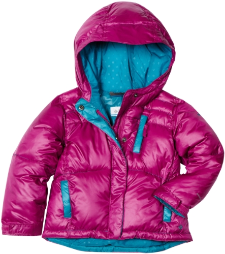 Columbia Girls 2-6x Squish And Stuff Jacket, Raspberry, 2T