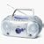 Portable CD Player with Cassette