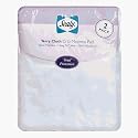 Kolcraft ED002-QTE Sealy Terry Cloth Crib Mattress Pad - 2 Pack