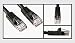 50ft Black Cat 6 Patch Cable