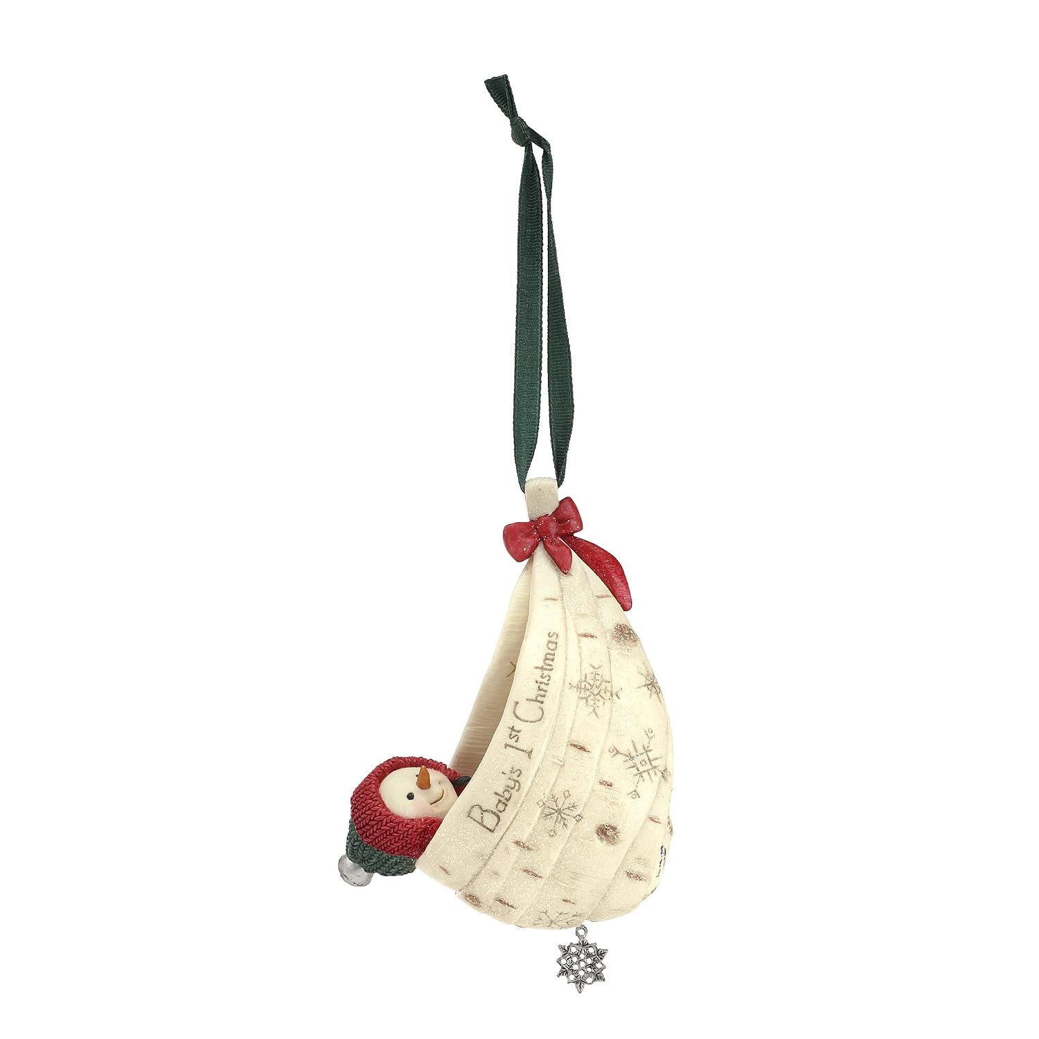 Baby's 1st Christmas Snowman Baby Ornament