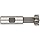 Niagara Cutter TS109 T-Slot Shank Type Cutter, High Speed Steel, Uncoated (Bright), Weldon Shank, 10 Helix Angle, 1" Cutter Diameter, 8 Tooth, 1/2" Width