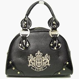 Original LYDC London Bowling Bag Handbag Purse #3082