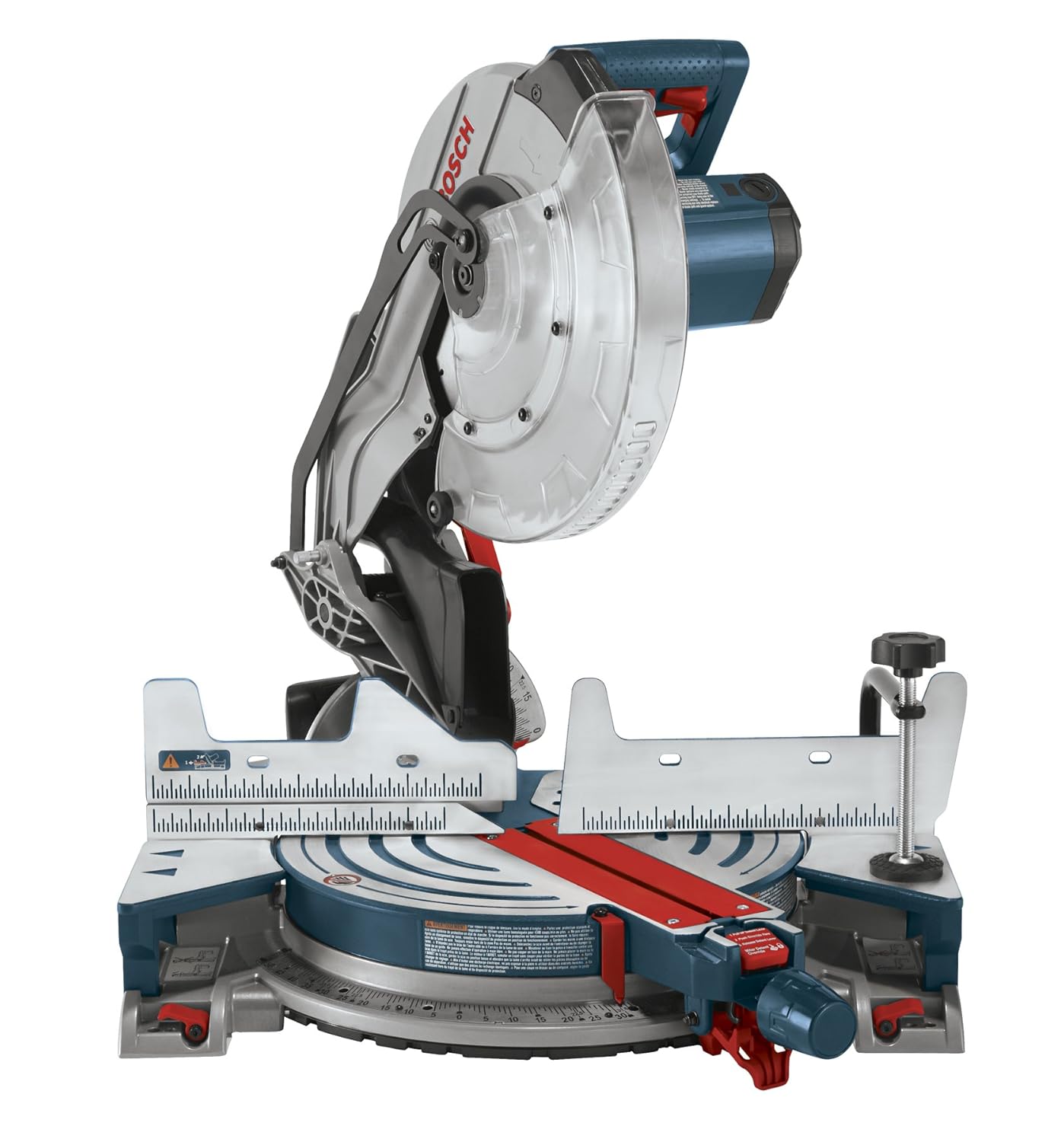 Info Bosch CM12 12Inch Single Bevel Compound Miter Saw with Dust Bag