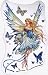 Beautiful Blue Fairy with Butterflies and Butterfly Wings by Nene Thomas - Sticker / ...