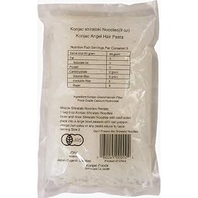 Konjac Shirataki Angel Hair Pasta Noodles 8.8 oz.