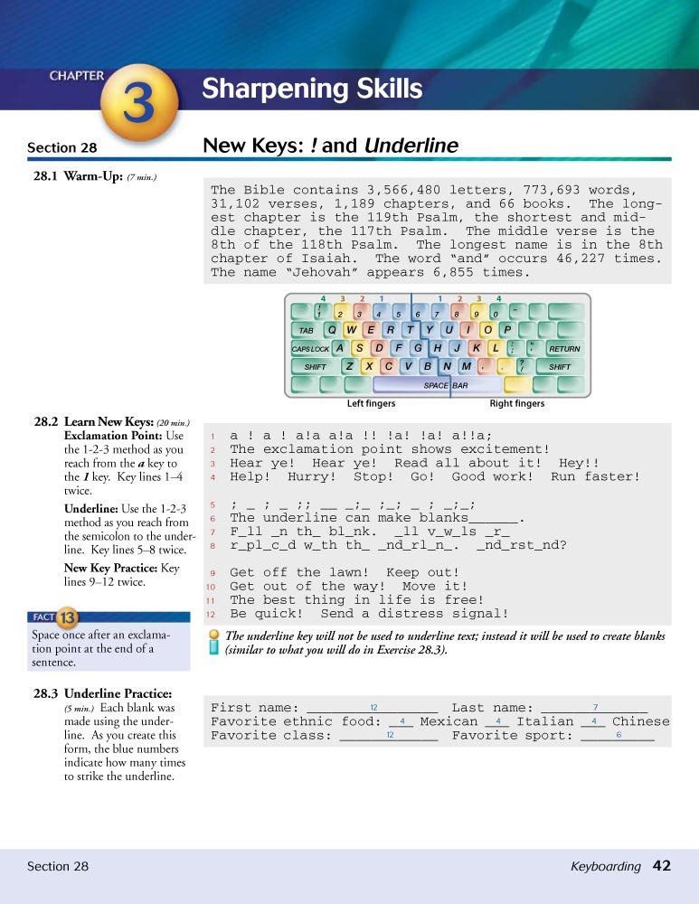A Beka Keyboarding and Document Processing #160407: Monica ...