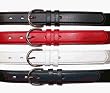 The Women's Leather Dress Belt in Basic Colors by CTM Available up to size 2X!!