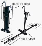 Hidden Hitch 2 Receiver Fold Down Rail Rack by Cequent Towing