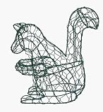Squirrel Frame with Moss Topiary