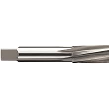 Alvord Polk 155-S-02 High-Speed Steel Taper Pin Reamer Set, Left Hand Spiral Flute, Uncoated Finish, 11-Piece, #0 - #10 Taper Pin Sizes in Wood Case
