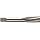 Alvord Polk 155-S-02 High-Speed Steel Taper Pin Reamer Set, Left Hand Spiral Flute, Uncoated Finish, 11-Piece, #0 - #10 Taper Pin Sizes in Wood Case
