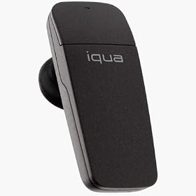 Iqua BHS-303 - Headset ( ear-bud ) - wireless - Bluetooth 2.0 EDR - black