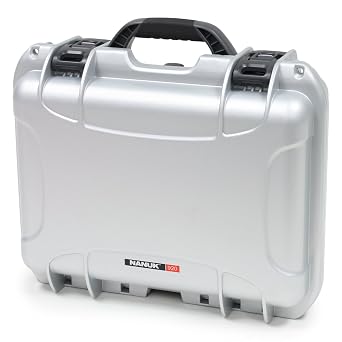 Nanuk 920 Case with Cubed Foam (Silver)