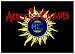 Alice in Chains - Sun Logo on Black Rectangle - Sticker / Decal