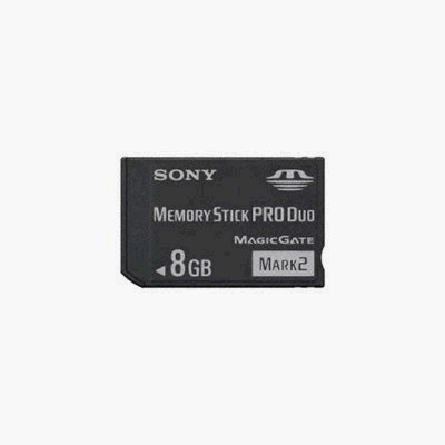 Sony MSMT8G 8GB Memory Stick PRO Duo (Mark2) Media