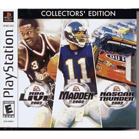 EA Sports Collection (NBA Live 2002, Madden 2002, NASCAR Thunder 2002) by EA