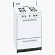 20" Electric Range, Storage, 2 Racks